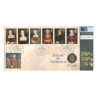 1997 BU £1 Coin for England - Henry VIII